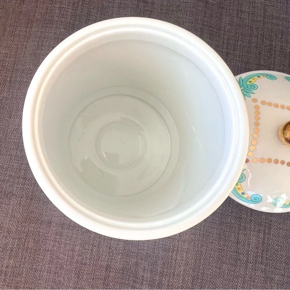 Lenox Decorative Coffee Canister The Carousel Collection Design 1995 vintage - Picture 8 of 12